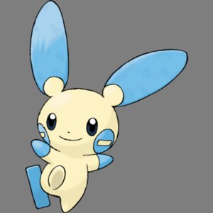 Rating: Safe Score: 0 Tags: blue minun pokemon unnatural_color video_game yellow User: Dumbratdevin