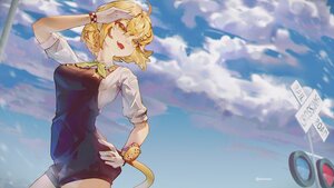 Rating: Safe Score: 0 Tags: anime bipedal clothed dooby3d female human_hair jerboa rat_adjacent rat_human train_conductor vtuber User: Wonfii