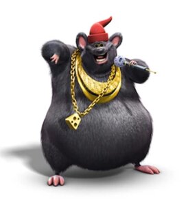 Rating: Questionable Score: 0 Tags: back_at_the_barnyard barnyard barnyard_animals biggie biggie_cheese bipedal cheese dancer dark_shades golden_necklace grey massive_rat musical_artist rapper red_beanie_hat she_call_me_mr.boombastic singer sunglasses User: Xaniel