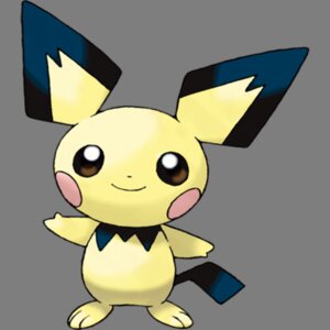 Rating: Questionable Score: 0 Tags: pichu pokemon unnatural_color video_game yellow User: Dumbratdevin