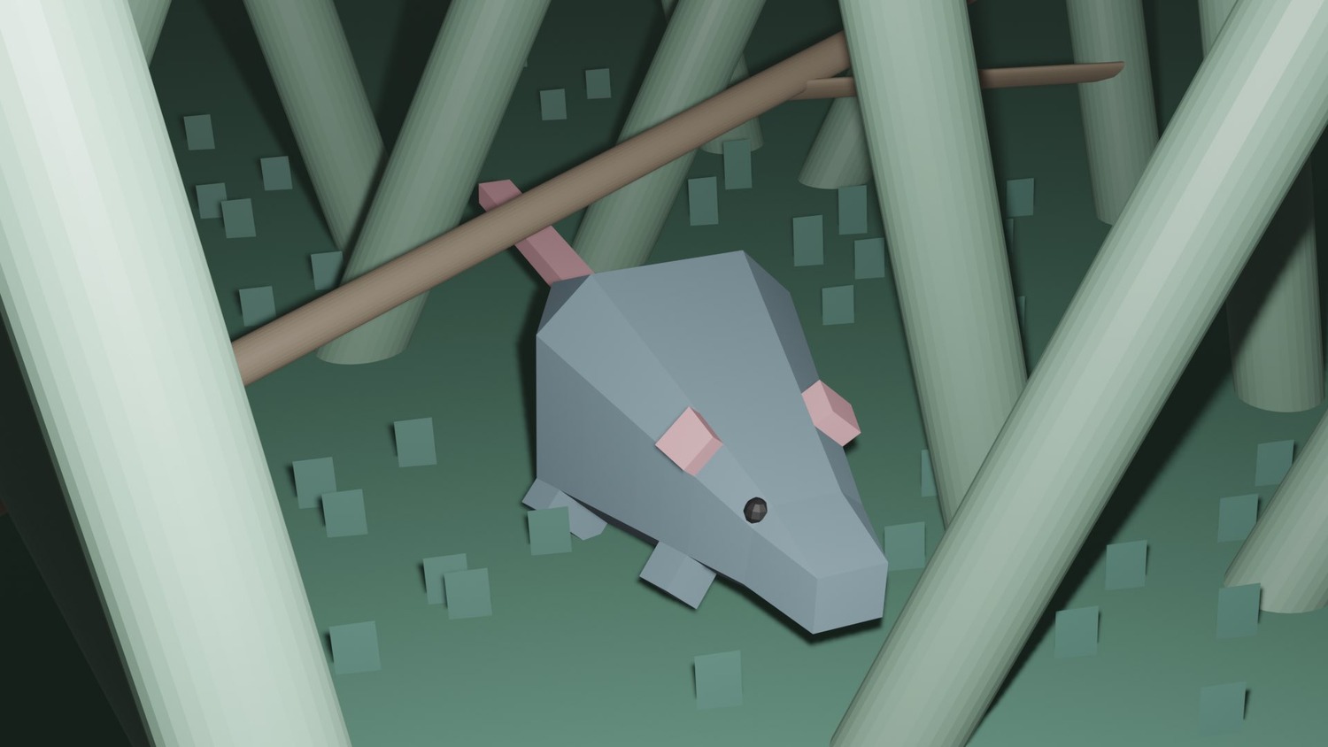 _trail_cam blender grey low_ploy low_poly_rat smooth taapp03 trail_cam twitter